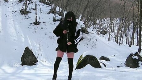 I Exposed Myself Outdoors In The Northern Snowy Mountains And I Leaked Pee