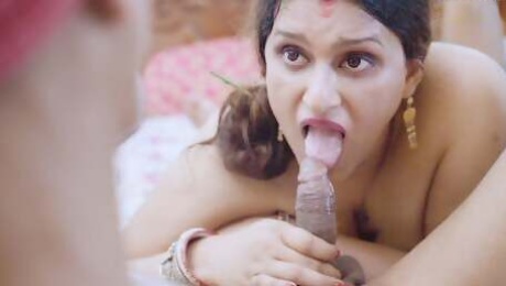 Desi Sabjiwala fucks Big Boobs Bhabhiji while selling grocery to her ( Hindi Audio )