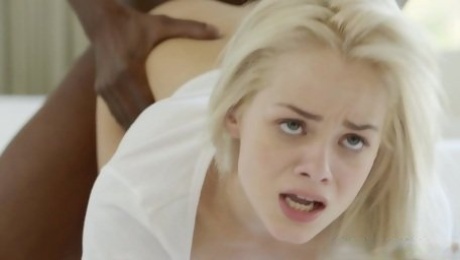 Sweet teen Elsa Jean Takes Her First Big Black Cock